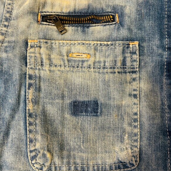 Diesel Distressed Denim L/S Shirt - Picture 7 of 12